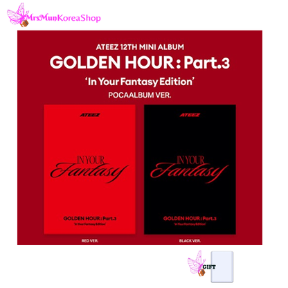 Ateez GOLDEN HOUR : Part.3 ‘In Your Fantasy Edition’ PocaAlbum