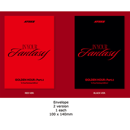 Ateez GOLDEN HOUR : Part.3 ‘In Your Fantasy Edition’ PocaAlbum