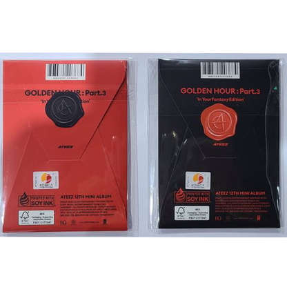 Ateez GOLDEN HOUR : Part.3 ‘In Your Fantasy Edition’ PocaAlbum