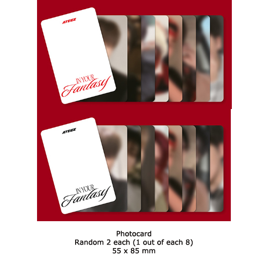 Ateez GOLDEN HOUR : Part.3 ‘In Your Fantasy Edition’ PocaAlbum