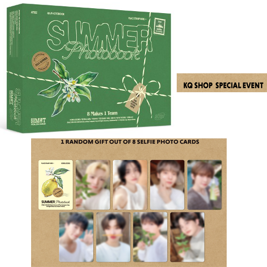 Ateez 2024 Summer Photobook Playcode (with Website POB Ateez 2024 Summer Photobook Playcode (with Website POB