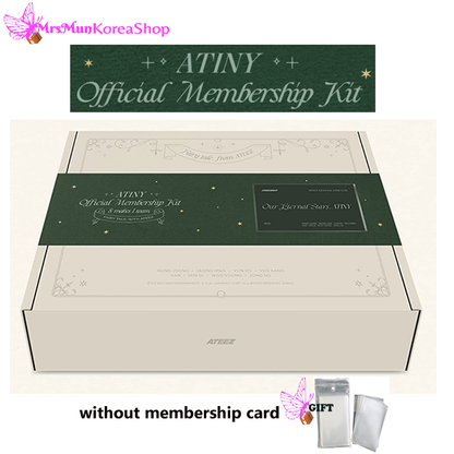 Ateez Atiny Membership Kit (No Membership Card)