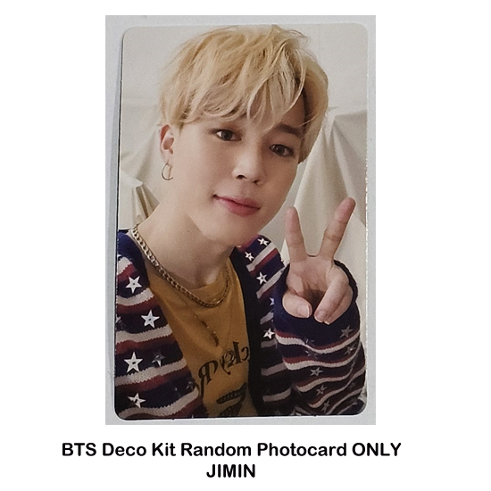 BTS Deco Kit RANDOM PHOTOCARD ONLY