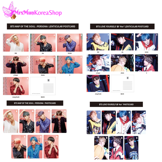 BTS LENTICULAR POSTCARD VER.2