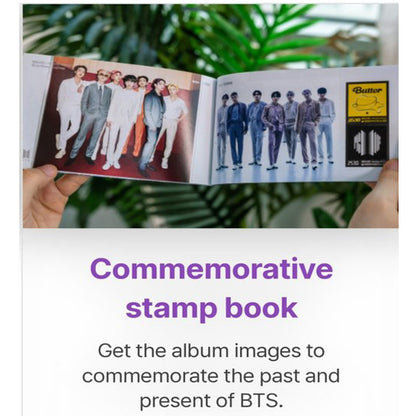 Набор памятных марок BTS