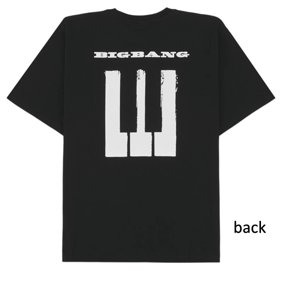 Bigbang Black Tshirt ( Bigbang 20th Anniversary )