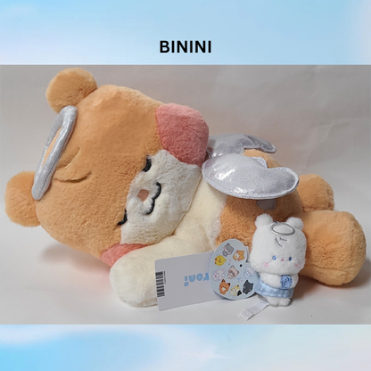 Zerobaseone Zeroni Angel Big Lying Plush with Keyring SET