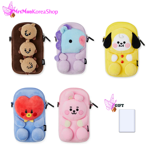 BT21 Plush Cross Bag