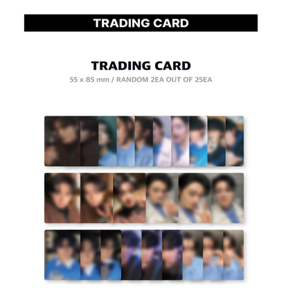ASTRO CHA EUN-WOO 2024 Just One 10 Minute [Mystery Elevator] Trading card