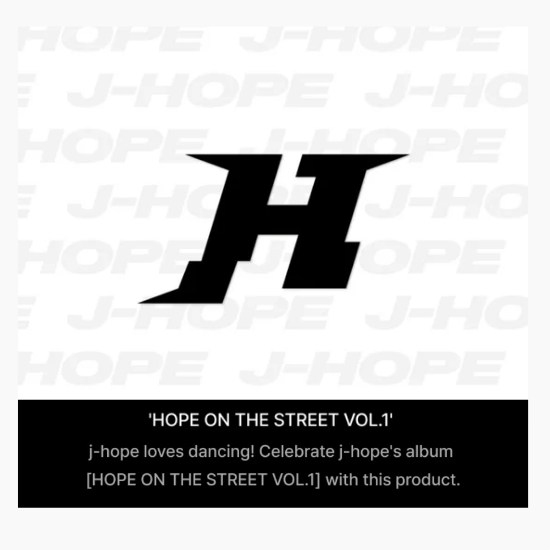 BTS J-hope Hope In The Street Keyring