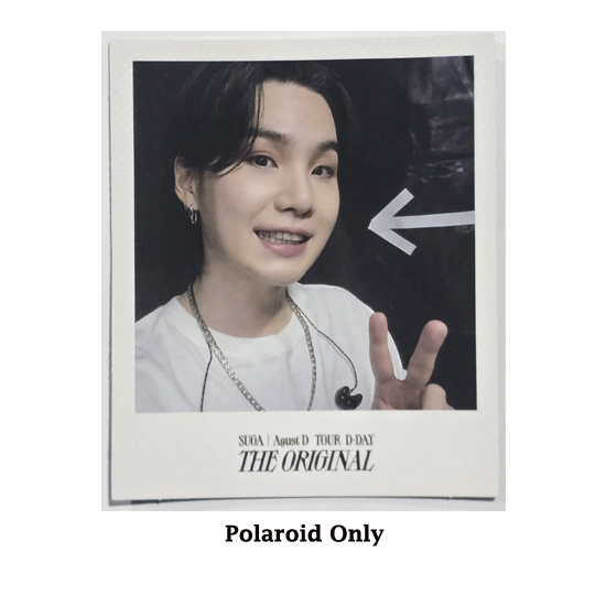 BTS Suga Agust D Tour 'D-day' The Original Digital Code