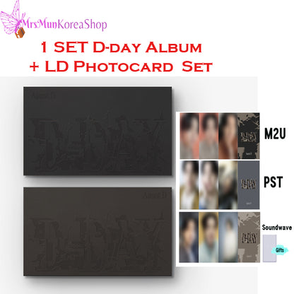 BTS SUGA D-Day Album SET  With LUCKY DRAW Photocards