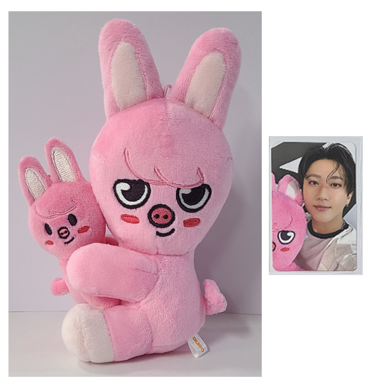 Stray Kids Skzoo Magnet Plush Set - celebrATE ( Photocard from Pop Stray Kids Skzoo Magnet Plush Set - celebrATE ( Photocard from Pop