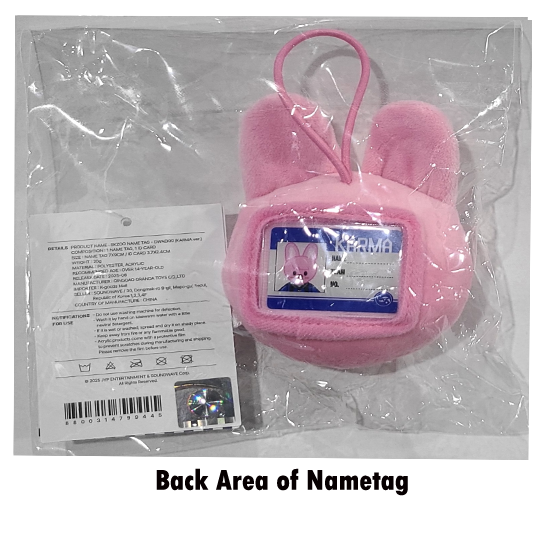 Stray Kids Skzoo Name Tag (Karma) POP UP