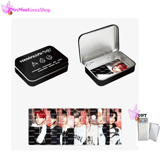 Enhypen Manifesto Photocard and Tin Case Set