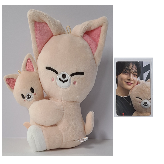 Stray Kids Skzoo Magnet Plush Set  - celebrATE ( Photocard from Pop Up)