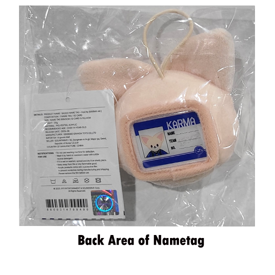 Stray Kids Skzoo Name Tag (Karma) POP UP