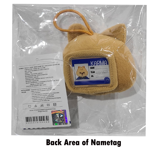 Stray Kids Skzoo Name Tag (Karma) POP UP