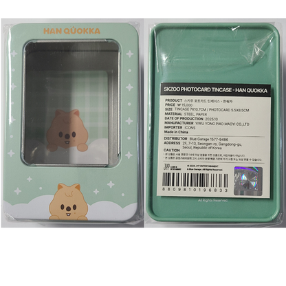 SKZOO Photocard Tincase ( celebrATE )