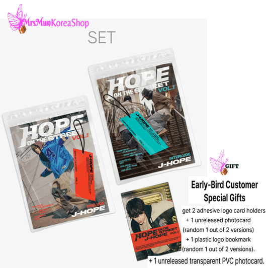 BTS J-Hope Hope on the Street Vol.1 Weverse Album SET