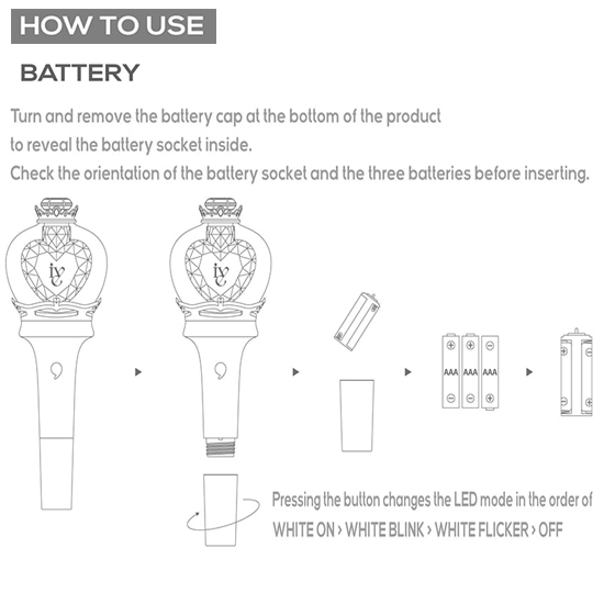 IVE Official Lightstick Ver 2