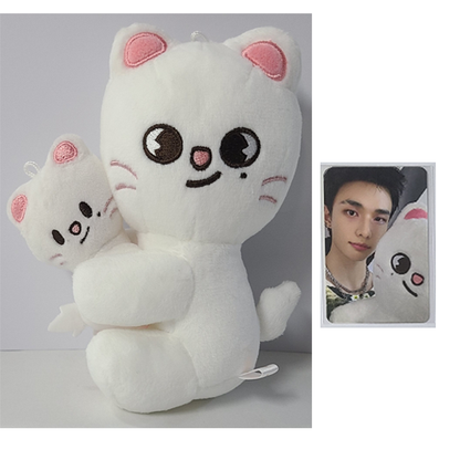 Stray Kids Skzoo Magnet Plush Set  - celebrATE ( Photocard from Pop Up)