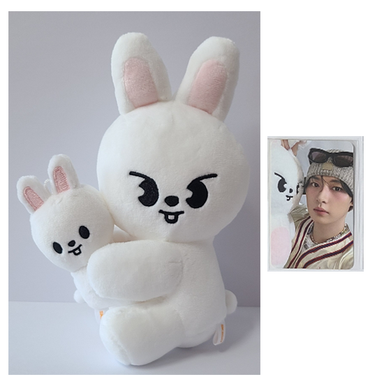 Stray Kids Skzoo Magnet Plush Set  - celebrATE ( Photocard from Pop Up)