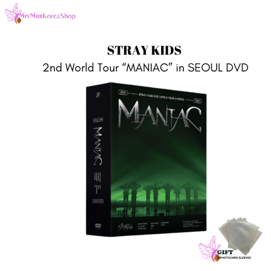 Второй мировой тур Stray Kids «MANIAC» на DVD в СЕУЛЕ