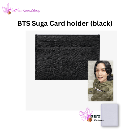 BTS Suga Card holder (black)
