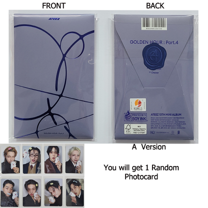 Ateez GOLDEN HOUR Part 4 PocaAlbum