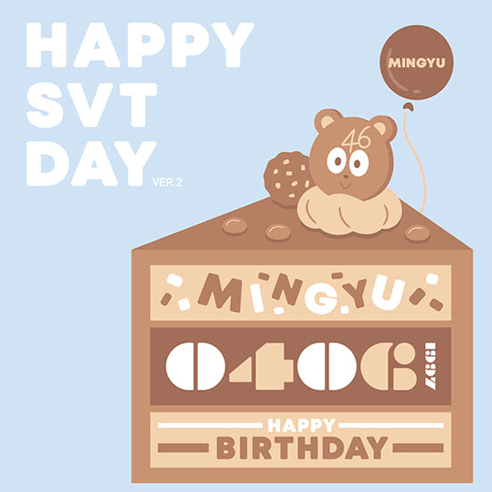 Seventeen HAPPY MINGYU DAY Birthday BOX Ver 2