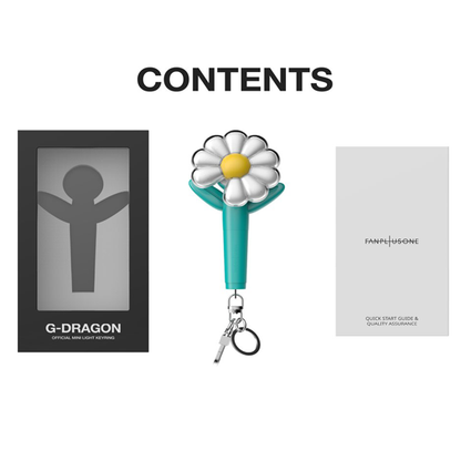 G-Dragon Official Mini Light Keyring Mint