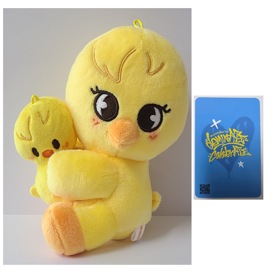 Stray Kids Skzoo Magnet Plush Set  - celebrATE ( Photocard from FANS)