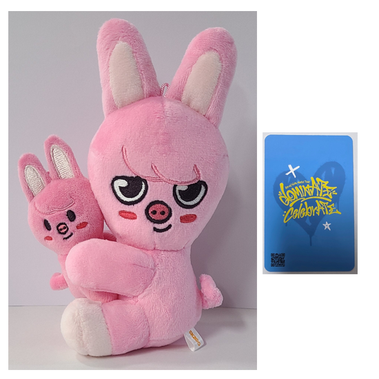 Stray Kids Skzoo Magnet Plush Set  - celebrATE ( Photocard from FANS)