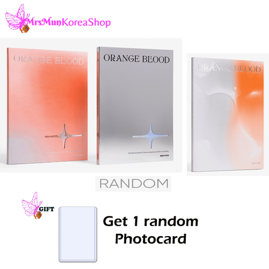 ENHYPEN Orange Blood Album with POB Photocards
