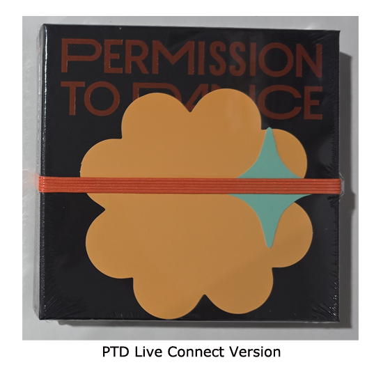BTS Permission To Dance On Stage Live Album and POB Photocards
