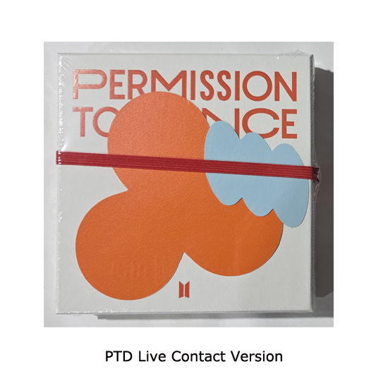 BTS Permission To Dance On Stage Live Album and POB Photocards