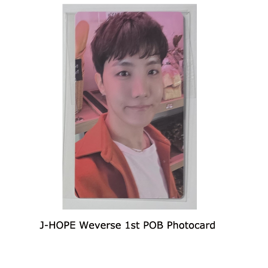 BTS Permission To Dance On Stage Live Album and POB Photocards