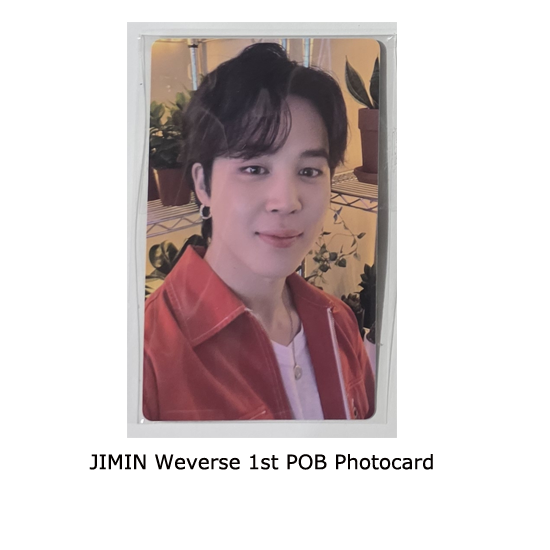 BTS Permission To Dance On Stage Live Album and POB Photocards