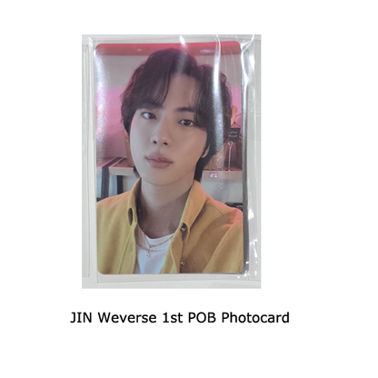 BTS Permission To Dance On Stage Live Album and POB Photocards