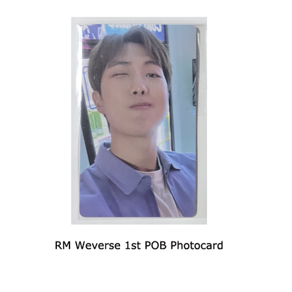 BTS Permission To Dance On Stage Live Album and POB Photocards