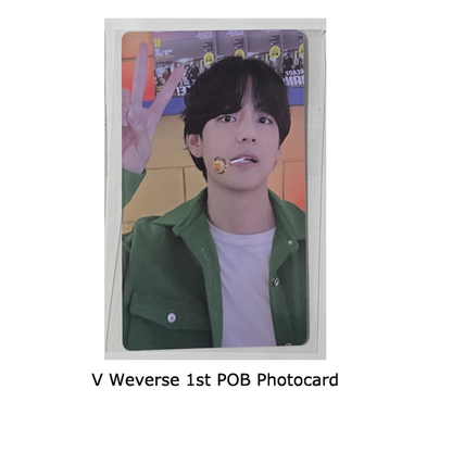 BTS Permission To Dance On Stage Live Album and POB Photocards