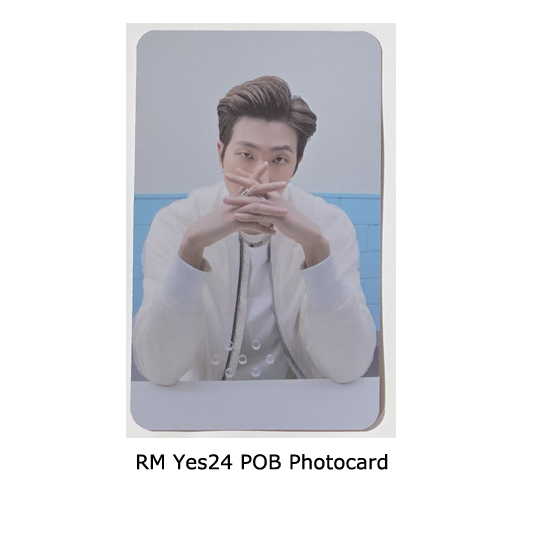 BTS Permission To Dance On Stage Live Album and POB Photocards