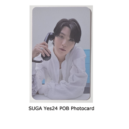 BTS PERMISSION TO DANCE YES24 トレカ　SUGA BTS Permission To Dance On Stage Live Album and POB