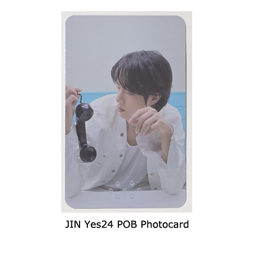 BTS Permission To Dance On Stage Live Album and POB Photocards