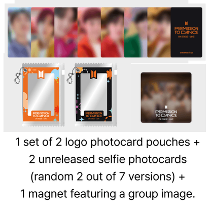 BTS Permission To Dance On Stage Live Set Album + PTD Seoul Digital Code