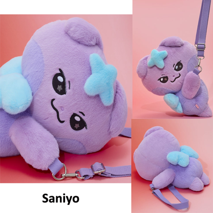 Ateez Mighteez Rock The Stage Hug Me Doll Crossbody Bag