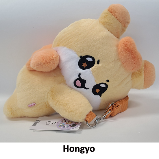 Ateez Mighteez Rock The Stage Hug Me Doll Crossbody Bag