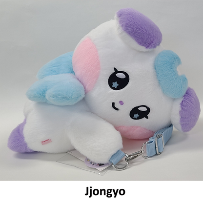 Ateez Mighteez Rock The Stage Hug Me Doll Crossbody Bag