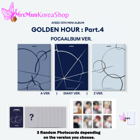 Ateez GOLDEN HOUR Part 4 PocaAlbum